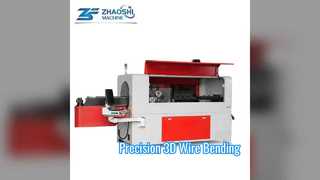 3D CNC Wire Bending Machine With Rotary Head Precision